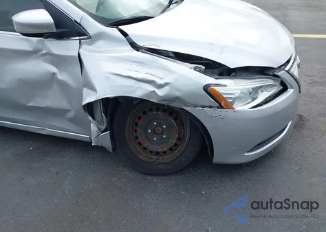 2015 Nissan Sentra S z USA, uszkodzony, nr VIN 3N1AB7AP9FY312600